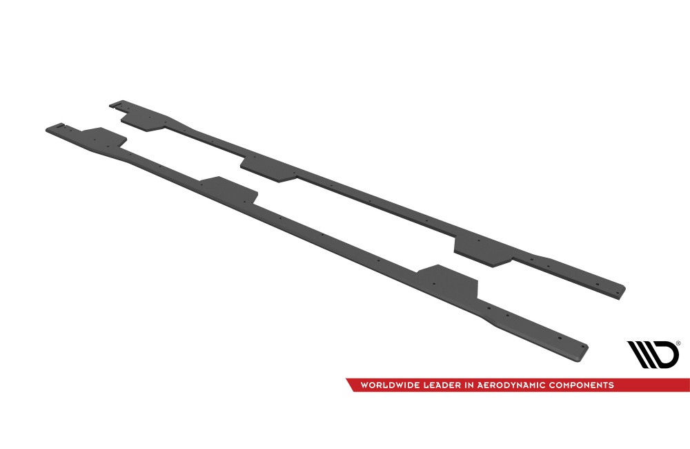 Street Pro Side Skirts Diffusers Subaru BRZ Mk1 / Mk1 Facelift - Black Street Pro Side Skirts Diffusers Subaru BRZ Mk1 / Mk1 Facelift - Black