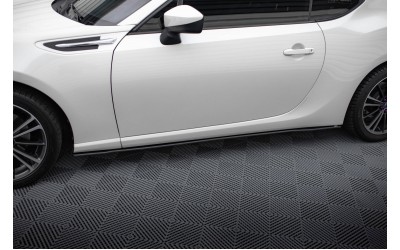 Street Pro Side Skirts Diffusers Subaru BRZ Mk1 / Mk1 Facelift - Black