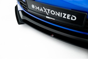 Street Pro Front Splitter + Flaps Subaru BRZ Mk2 - Black + Gloss Flaps