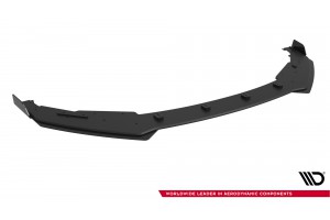 Street Pro Front Splitter + Flaps Subaru BRZ Mk2 - Black + Gloss Flaps
