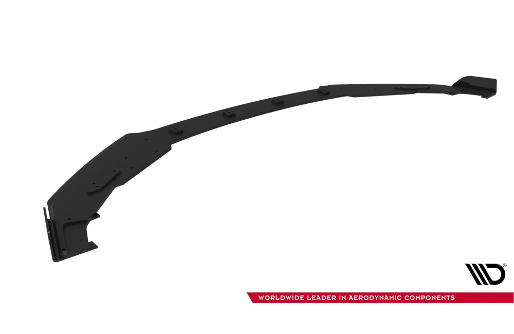 Street Pro Front Splitter + Flaps Subaru BRZ Mk2 - Black + Gloss Flaps