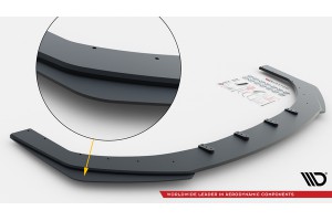 Street Pro Front Splitter + Flaps Subaru BRZ Mk2 - Black + Gloss Flaps