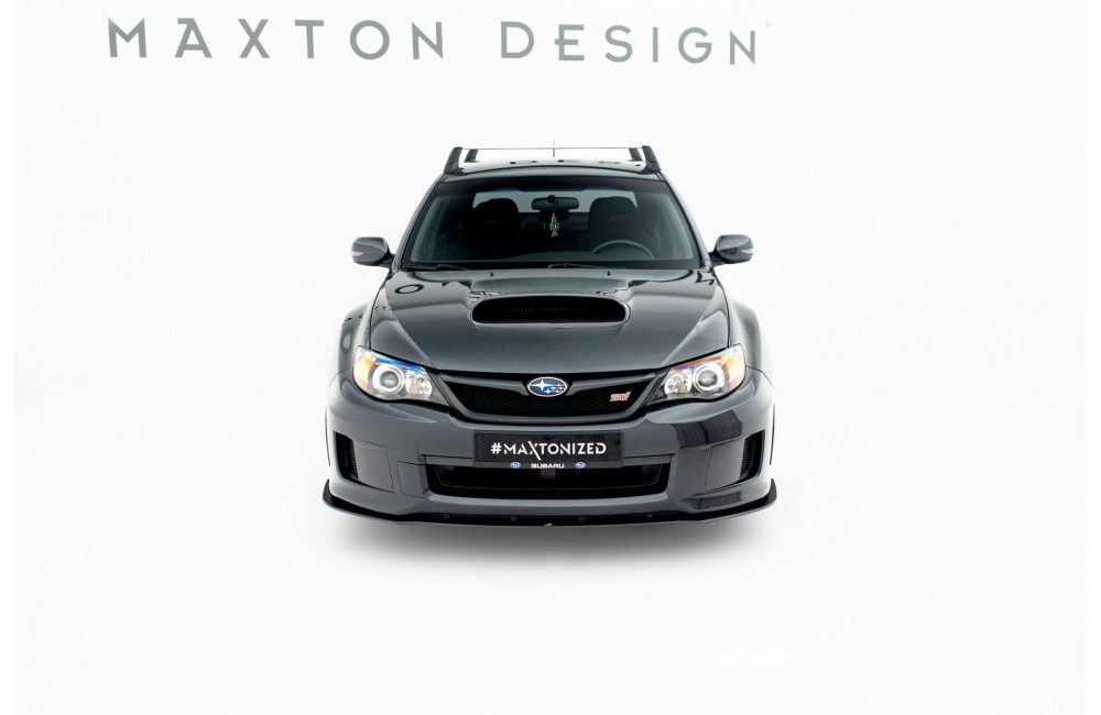Street Pro Front Splitter Subaru Impreza WRX STI Mk3 Facelift - Black