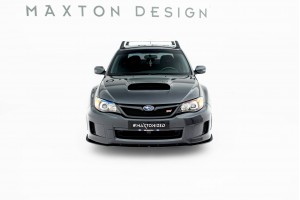 Street Pro Front Splitter Subaru Impreza WRX STI Mk3 Facelift - Black