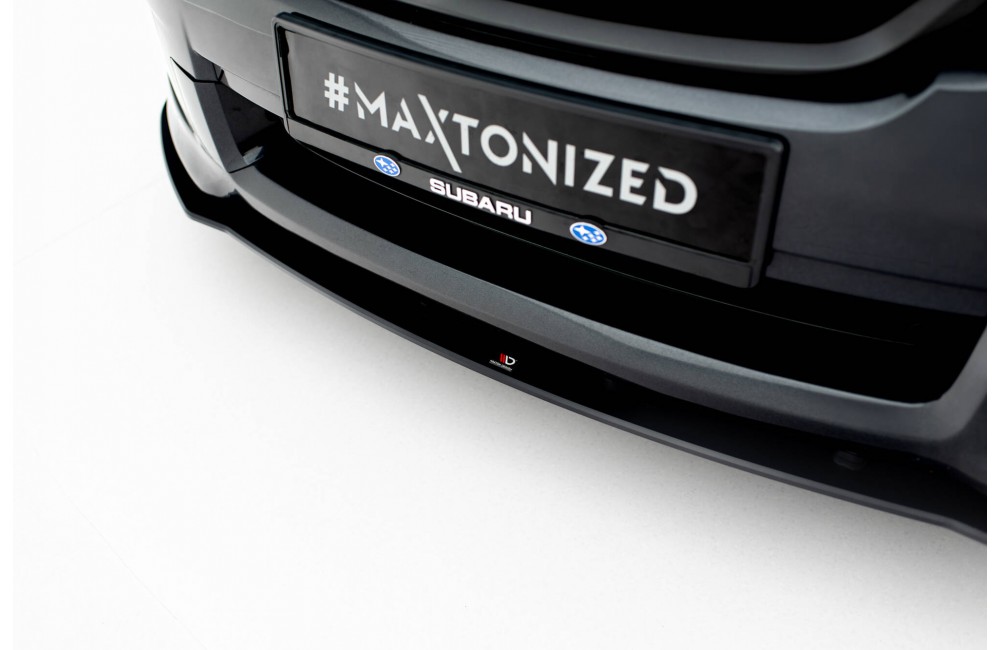 Street Pro Front Splitter Subaru Impreza WRX STI Mk3 Facelift - Black