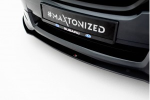 Street Pro Front Splitter Subaru Impreza WRX STI Mk3 Facelift - Black