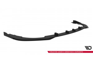 Street Pro Front Splitter + Flaps Subaru Impreza WRX STI Mk3 Facelift - Black + Gloss Flaps