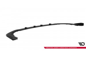 Street Pro Front Splitter + Flaps Subaru Impreza WRX STI Mk3 Facelift - Black + Gloss Flaps