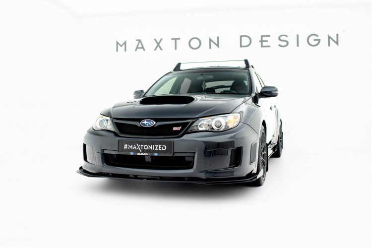 Street Pro Μπροστινή Splitter + Flaps Subaru Impreza WRX STI Mk3 Facelift