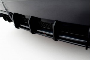 Street Pro Rear Diffuser Subaru Impreza WRX STI Mk3 Facelift - Black