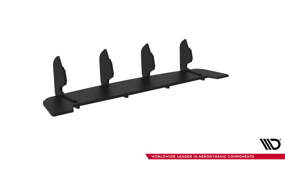 Street Pro Rear Diffuser Subaru Impreza WRX STI Mk3 Facelift - Black