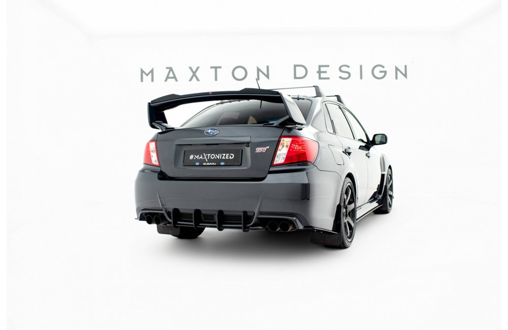 Street Pro Rear Side Splitters Subaru Impreza WRX STI Mk3 Facelift - Black Street Pro Rear Side Splitters Subaru Impreza WRX STI Mk3 Facelift - Black