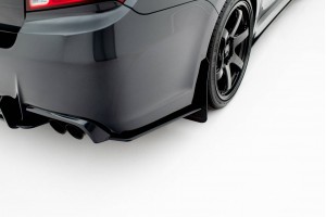 Street Pro Rear Side Splitters Subaru Impreza WRX STI Mk3 Facelift - Black Street Pro Rear Side Splitters Subaru Impreza WRX STI Mk3 Facelift - Black