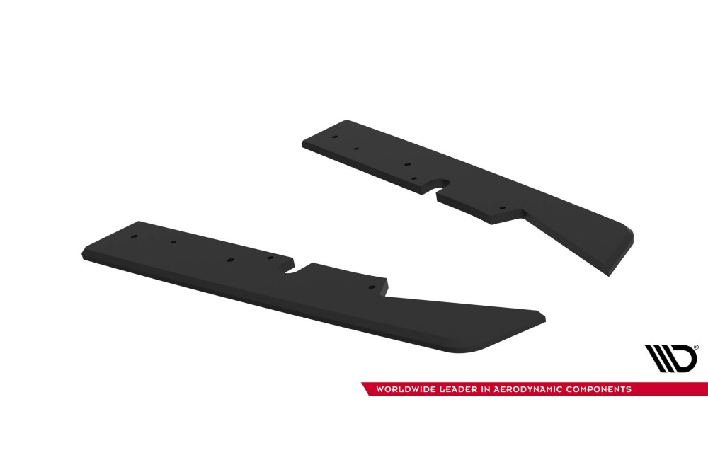 Street Pro Rear Side Splitters Subaru Impreza WRX STI Mk3 Facelift - Black Street Pro Rear Side Splitters Subaru Impreza WRX STI Mk3 Facelift - Black