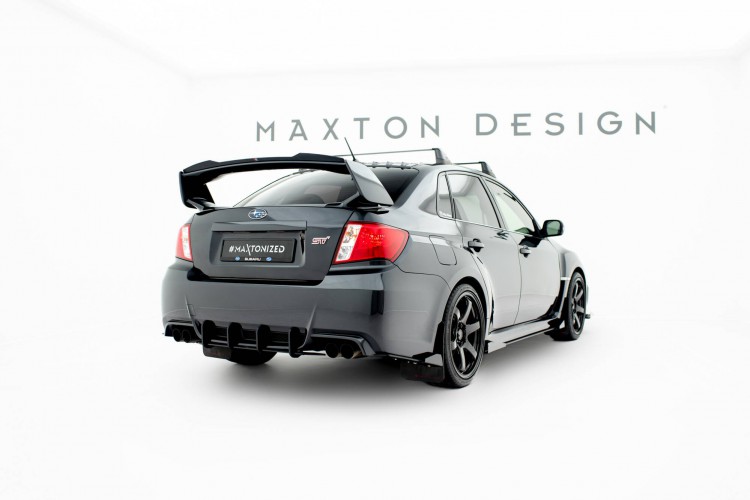 Street Pro Πίσω Πλευρικοί Splitters + Flaps Subaru Impreza WRX STI Mk3 Facelift