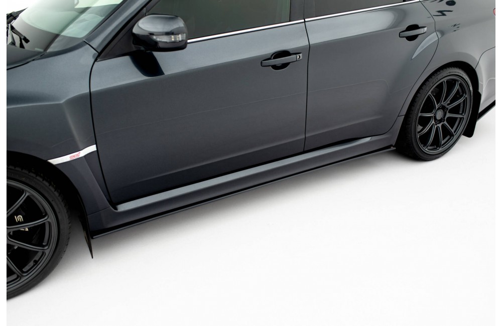 Street Pro Side Skirts Diffusers Subaru Impreza WRX STI Mk3 Facelift - Black Street Pro Side Skirts Diffusers Subaru Impreza WRX STI Mk3 Facelift - Black