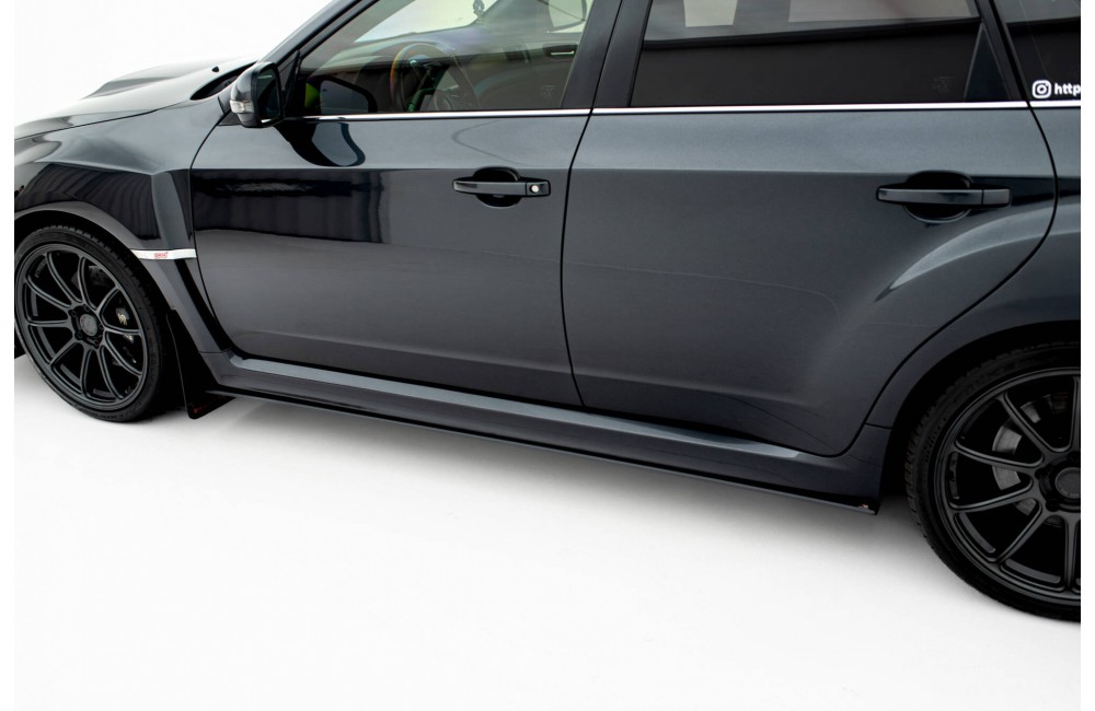 Street Pro Side Skirts Diffusers Subaru Impreza WRX STI Mk3 Facelift - Black Street Pro Side Skirts Diffusers Subaru Impreza WRX STI Mk3 Facelift - Black