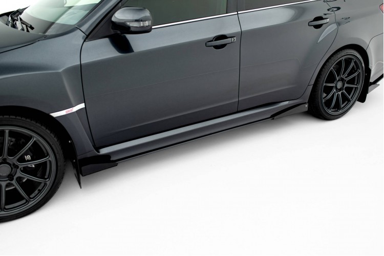 Street Pro Πλευρικοί Αεραγωγοί Diffusers + Flaps Subaru Impreza WRX STI Mk3 Facelift