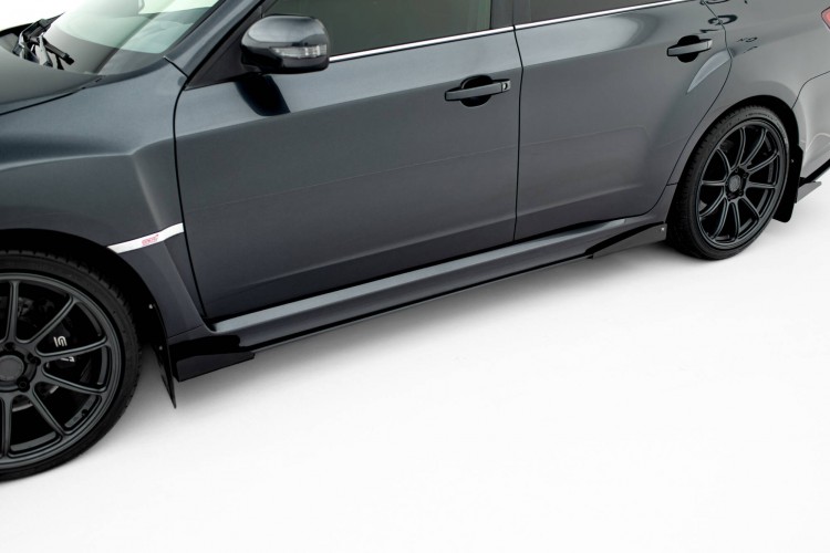 Street Pro Πλευρικοί Αεραγωγοί Diffusers + Flaps Subaru Impreza WRX STI Mk3 Facelift