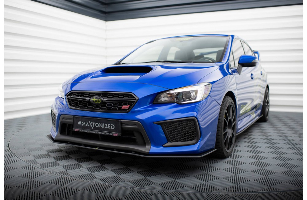 Street Pro Front Splitter Subaru WRX STI Mk1 Facelift - Black