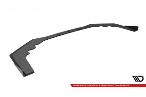 Street Pro Front Splitter + Flaps Subaru WRX STI Mk1 Facelift - Black + Gloss Flaps
