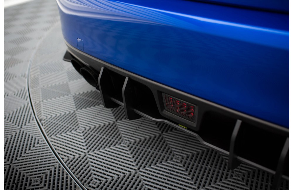 Street Pro Rear Diffuser Subaru WRX STI Mk1 - Black