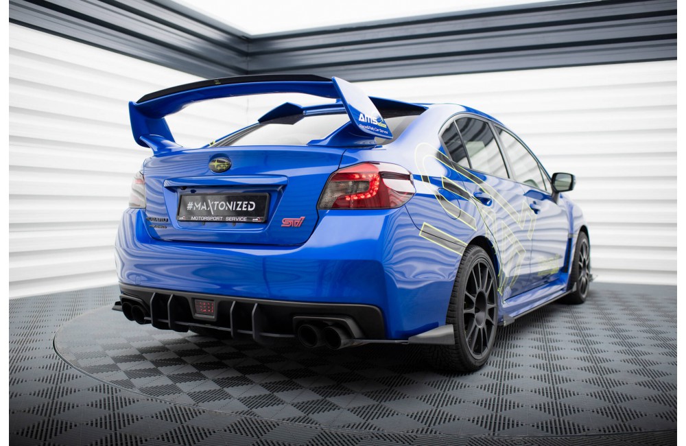 Street Pro Rear Diffuser Subaru WRX STI Mk1 - Black