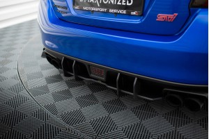 Street Pro Rear Diffuser Subaru WRX STI Mk1 - Black