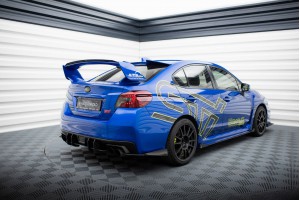 Street Pro Rear Diffuser Subaru WRX STI Mk1 - Black