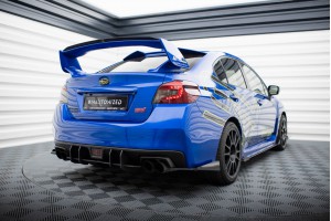 Street Pro Rear Diffuser Subaru WRX STI Mk1 - Black