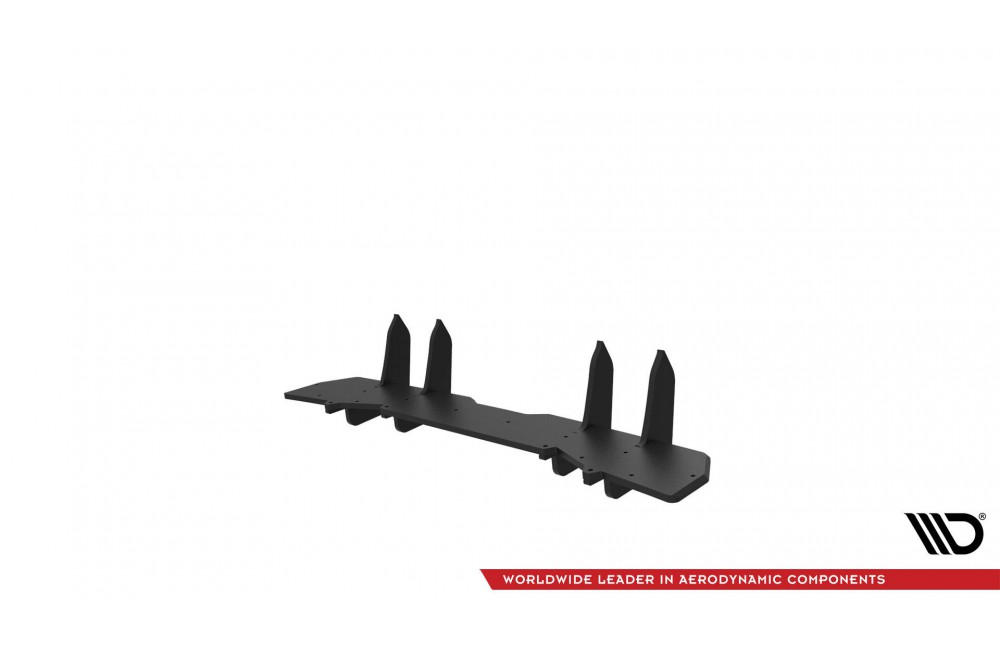 Street Pro Rear Diffuser Subaru WRX STI Mk1 - Black
