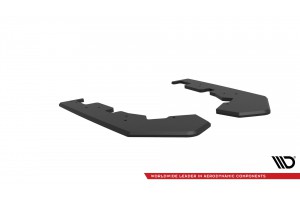 Street Pro Rear Side Splitters  Subaru WRX STI Mk1 - Black