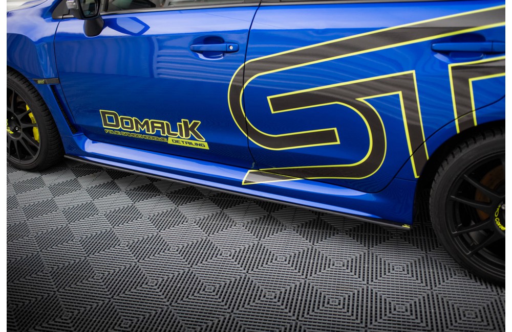 Street Pro Side Skirts Diffusers Subaru WRX STI Mk1 - Black Street Pro Side Skirts Diffusers Subaru WRX STI Mk1 - Black