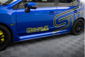 Street Pro Side Skirts Diffusers Subaru WRX STI Mk1 - Black Street Pro Side Skirts Diffusers Subaru WRX STI Mk1 - Black