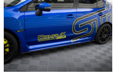 Street Pro Side Skirts Diffusers Subaru WRX STI Mk1 - Black