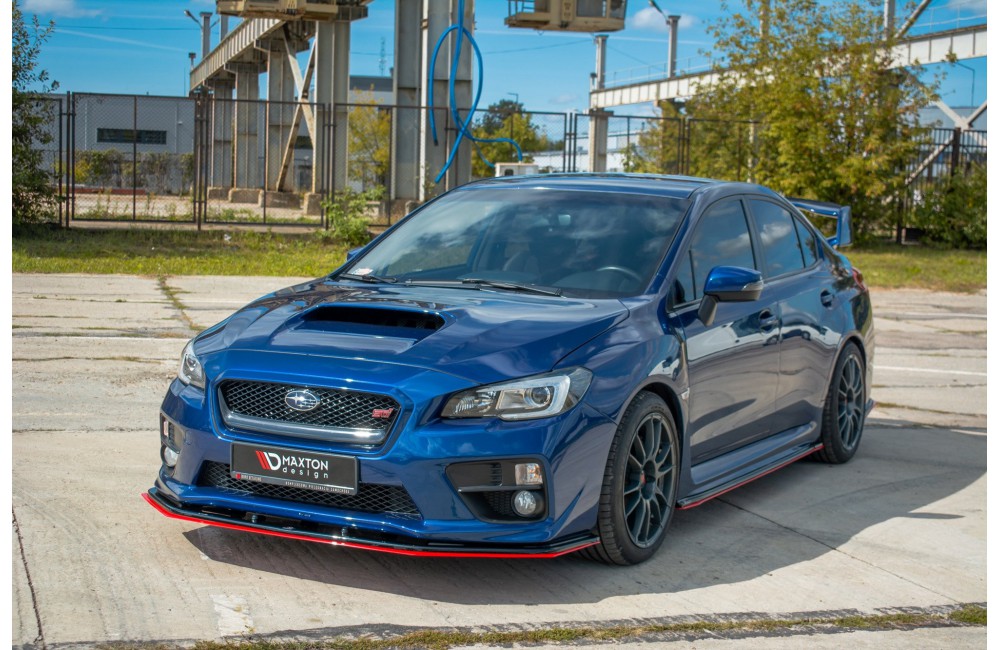 FRONT SPLITTER V.4 SUBARU  WRX STI