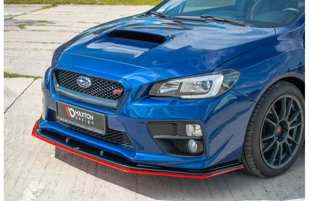 FRONT SPLITTER V.4 SUBARU  WRX STI