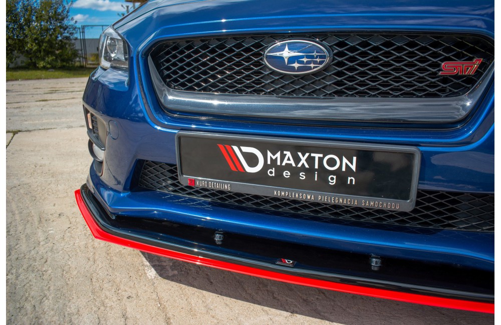 FRONT SPLITTER V.4 SUBARU  WRX STI