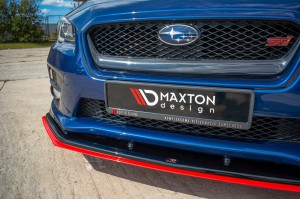 FRONT SPLITTER V.4 SUBARU  WRX STI