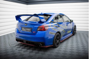 REAR SIDE SPLITTERS V.2 SUBARU WRX STI