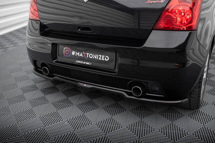 Πίσω Splitter (με κατακόρυφες ράβδους) Suzuki Swift Sport Mk4