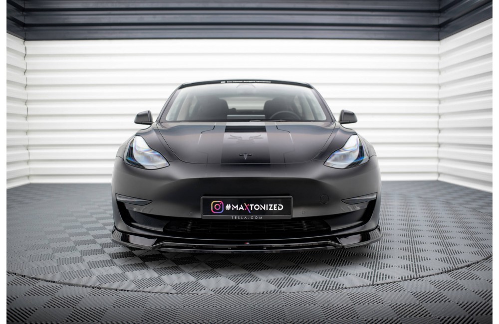Front Splitter V.3 Tesla Model 3