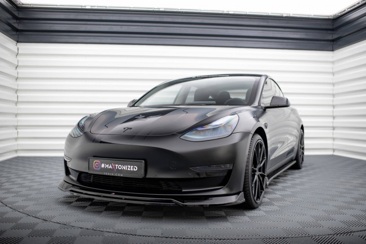 Πρόσθιο Splitter V.3 Tesla Model 3