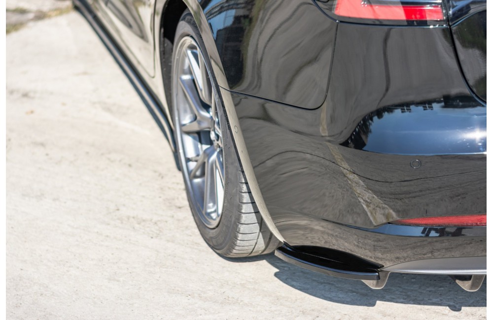 Rear Side Splitters Tesla Model 3