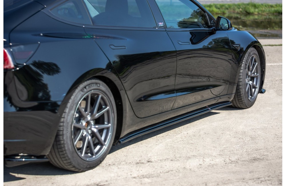 Side Skirts Diffusers Tesla Model 3 / Model 3 Performance Mk1 / Mk1 Facelift