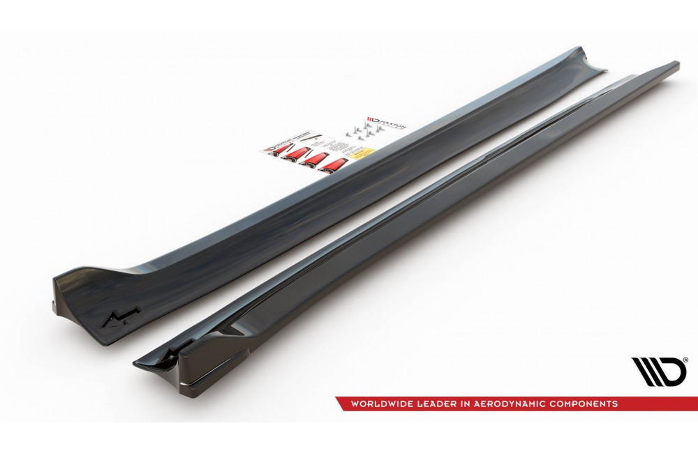 Side Skirts Diffusers V.3 Tesla Model 3 Performance Mk1 Facelift Side Skirts Diffusers V.3 Tesla Model 3 Performance Mk1 Facelift