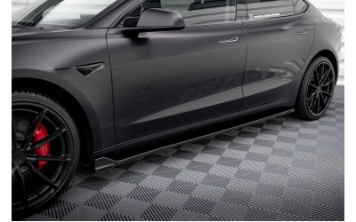 Side Skirts Diffusers V.3 Tesla Model 3 Mk1 / Mk1 Facelift