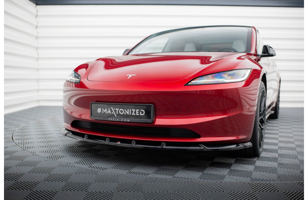 Front Splitter V.2 Tesla Model 3 Project Highland(Facelift) Front Splitter V.2 Tesla Model 3 Project Highland(Facelift)