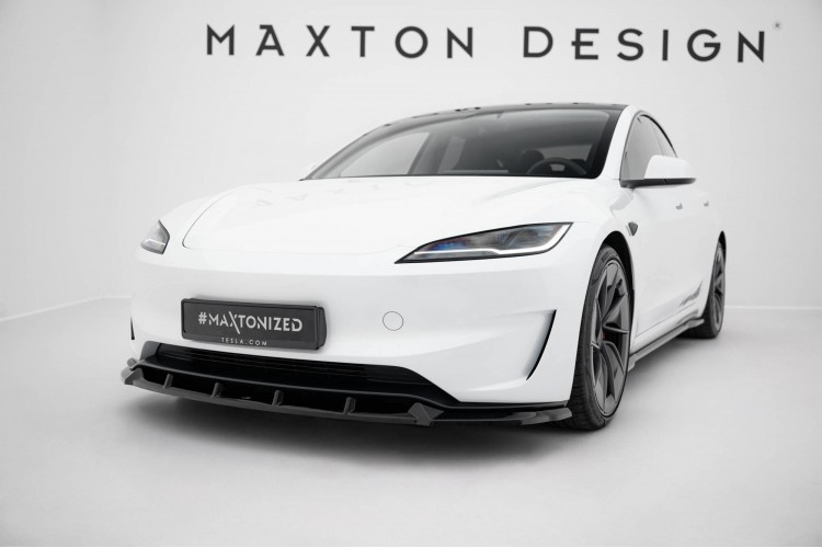 Front Splitter V.2 Tesla Model 3 Performance Mk1 Facelift