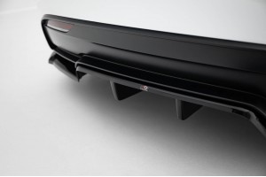 Rear Splitter (with vertical bars) V.1 Tesla Model 3 Performance Mk1 Facelift